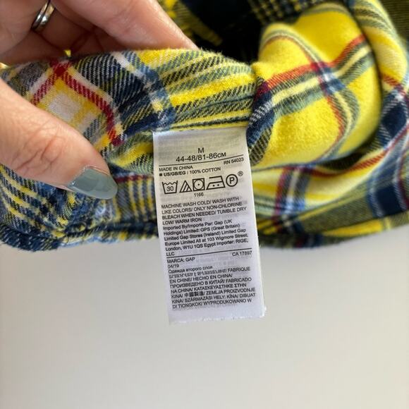 Via Penny Lane Reworked Apparel The Beatles Good Day Sunshine Yellow Flannel - Picture 8 of 9